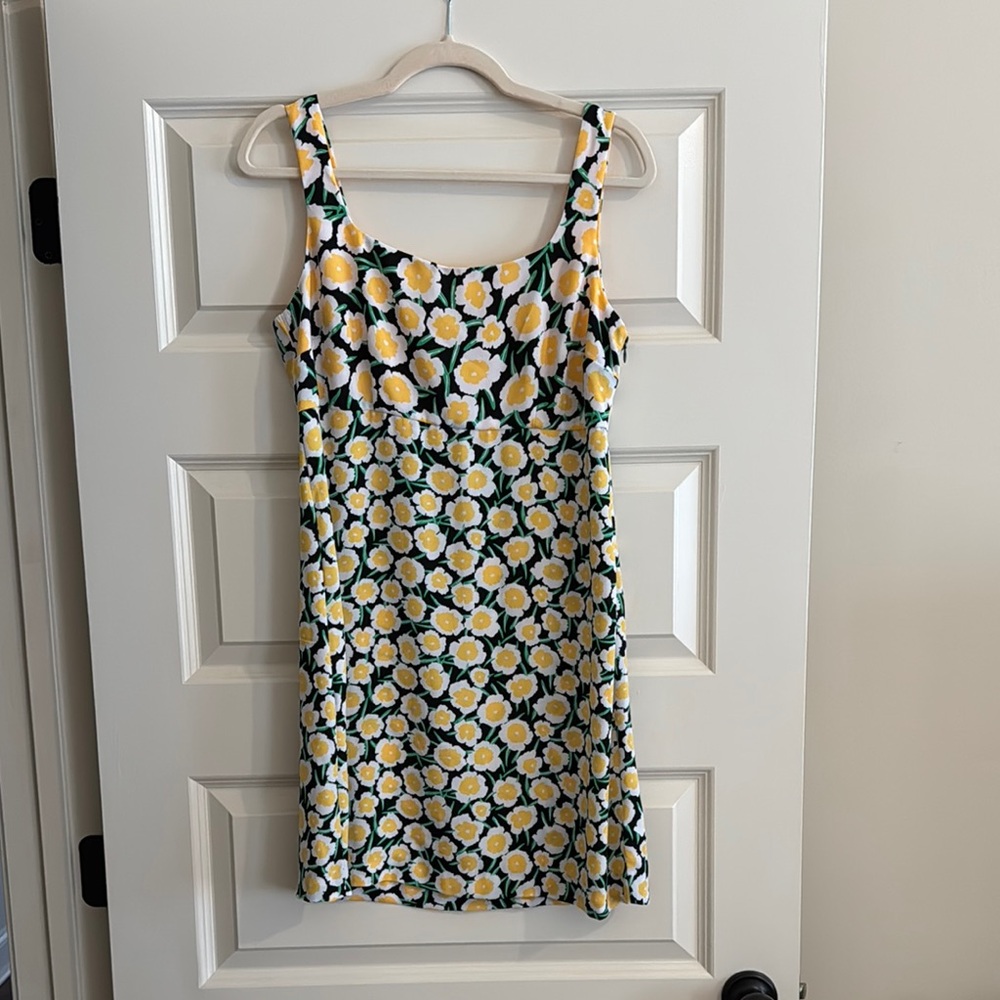 Diane Von Furstenberg for Target Black and Yellow Sleeveless Sundress
